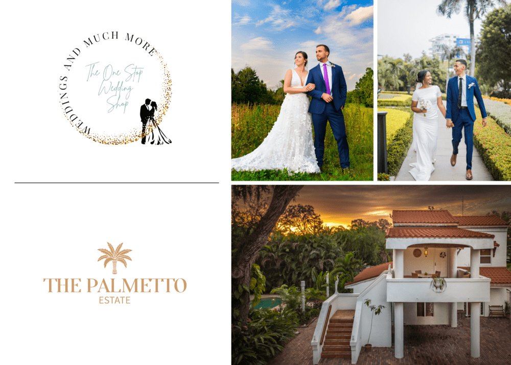 The One Stop Wedding Shop and  The Palmeto Estate
